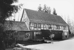 Sachgesamtheit Sangmühle (Mühlenanlage); Birstein, Sangmühle 1, Von Wüstwillenroth nach Salz, Unter der Heeg, Sangwiesen, Sangmühle, Salz