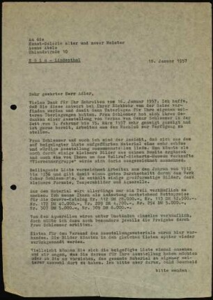 Sehr geehrter Herr Adler, Vielen Dank für Ihr Schreiben...