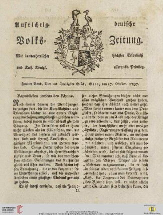 Zweiter Band. Vier und Dreißigstes Stück