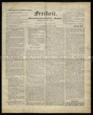 Zeitung. Freiheit. 1879