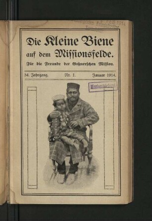 54. Jahrgang. Nr. 1. Januar 1914.