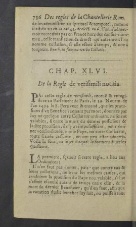 Chap. XLVI - XLVII.