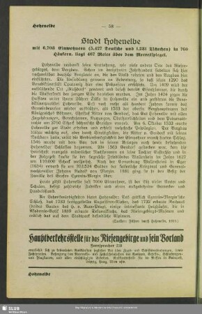 Stadt Hohenelbe