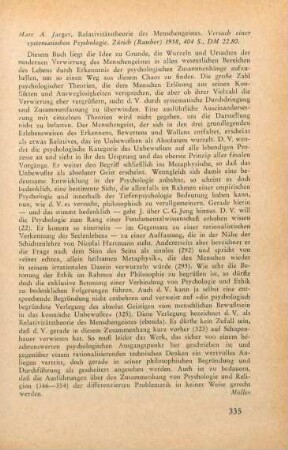 335 [Rezension] Jaeger, Marc A., Relativitätstheorie des Menschengeistes