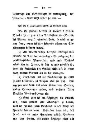 Wie ich die angeführten Zwecke zu erreichen suche