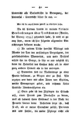 Wie ich die angeführten Zwecke zu erreichen suche