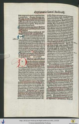 Epistola ad Ephesios.