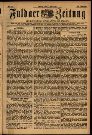 Ausgabe vom Freitag, den 03. Juli 1896.