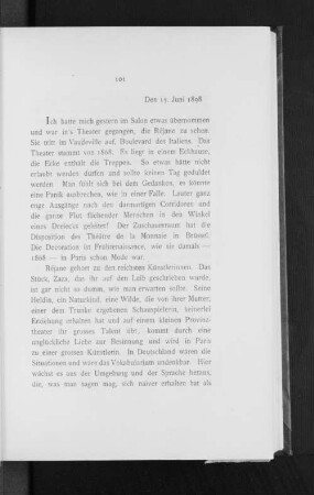 Den 15. Juni 1898