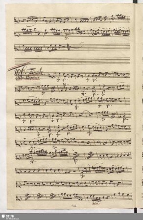 1176. Finale: Cara mio ben o Dio / Naumann, J.G.