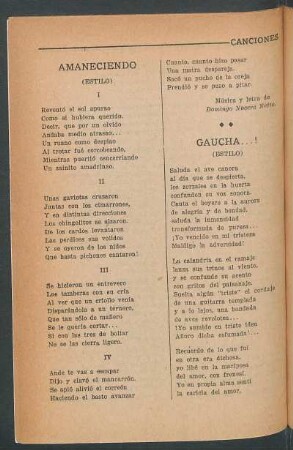 Gaucha...! : (Estilo)