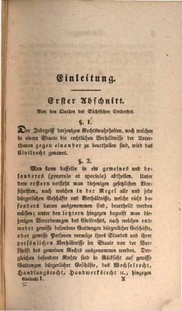 Handbuch des im Königreiche Sachsen geltenden Civilrechts. 1
