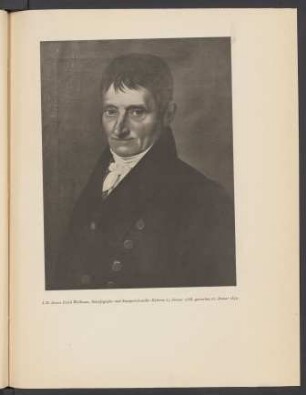 J. G. Justus Erich Walbaum, Schriftgießer und Stempelschneider. Geboren 25. Januar 1768, gestorben 21. Januar 1839