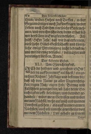 Das siebende Gebot.