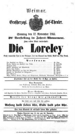 Die Loreley