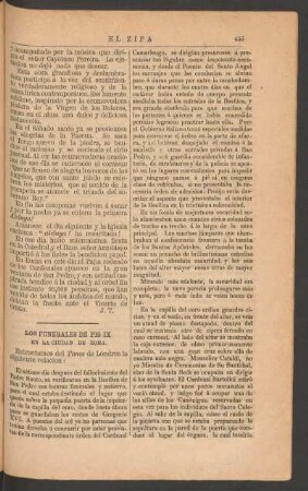 Los funerales de Pío IX en la ciudad de Roma : [Traducción]