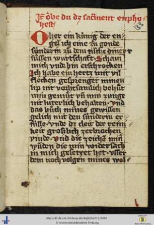 [133r - 141v] Kommuniongebete.