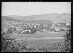 Zöblitz. Blick auf Zöblitz