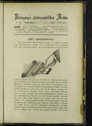 Adt's Aufklebewalze