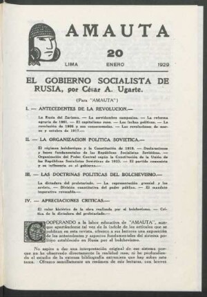El gobierno socialista de Rusia