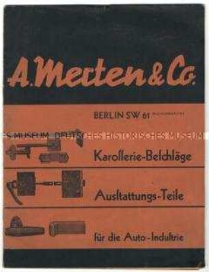 Ausstattungsteile für die Auto-Industrie