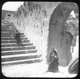 Steps leading leading to the Tombs of the Kings [Jerusalem]
