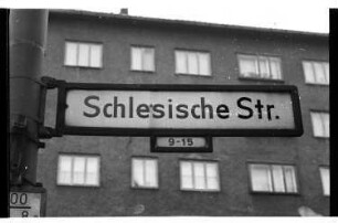 Kleinbildnegativ: Schlesische Straße, 1984