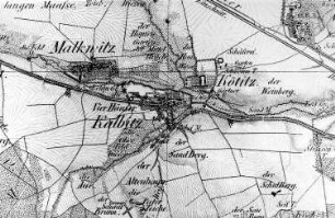 Wermsdorf-Calbitz. Oberreit, Sect. Oschatz, 1839/40