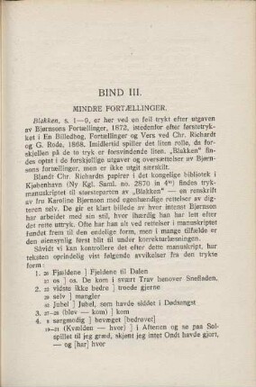Bind III.