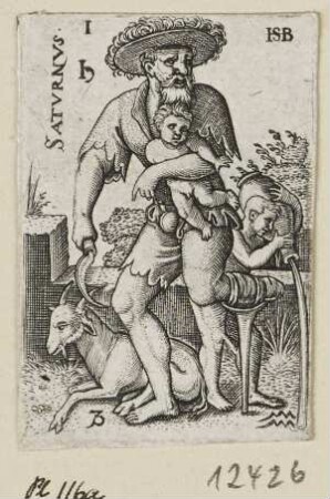 Saturnus, Blatt 1 der Folge "Sieben Planeten"