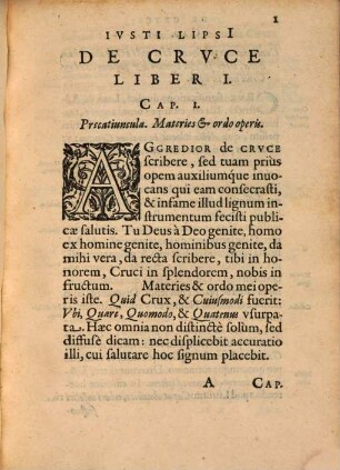 Ivsti Lipsi De Crvce : Libri Tres Ad sacram profanámque historiam vtiles ; Vnà cum Notis