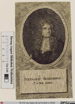 Bildnis Steven Blanckaert (lat. Stephanus Blancardus)