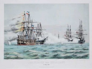 Traefningen ved Helgoland d.9 Mai 1864 / Gefecht vor Helgoland