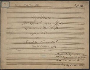 Musikhandschrift - BSB Mus.ms. 7067