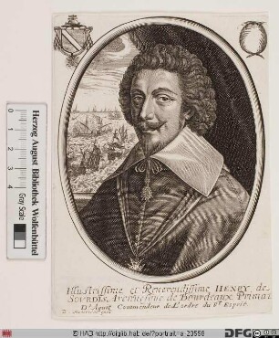 Bildnis Henri d'Escoubleau de Sourdis