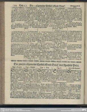 Die zweyte allgemeine Epistel (Send-Brief) des Apostels Petri
