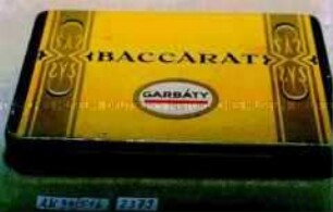 Blechdose für 25 CIGARETTES "GARBATY BACCARAT"
