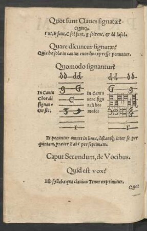 Caput Secundum, de Vocibus.
