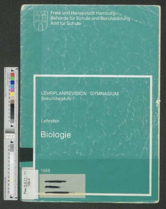 Lehrplan Biologie