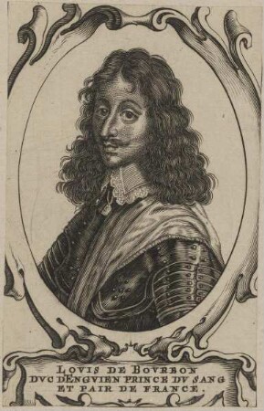 Bildnis des Lovis de Bovrbon, Dvc d'Engien, Prince dv Sang et Pair de France