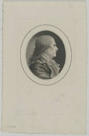 Bildnis des Christoph Wilhelm Bock
