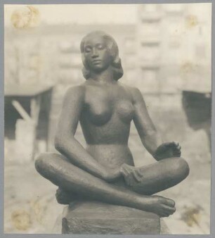 Sitzende, 1921, Bronze
