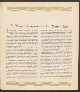 El Nuevo Evangelio - La Nueva Era : Xilografía de De Carolis