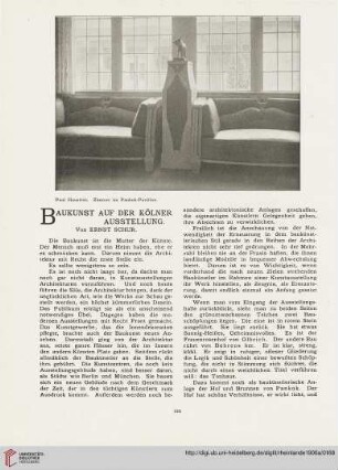 12: Baukunst auf der Kölner Ausstellung