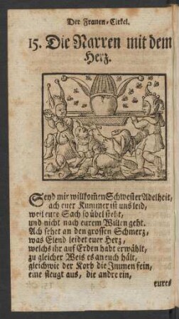[Die Narren mit dem Herz.]