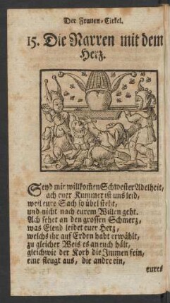 [Die Narren mit dem Herz.]