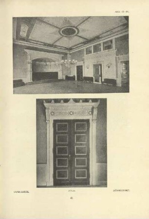 Gymnasium. Aula. Düsseldorf