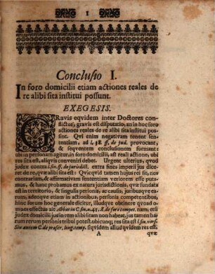 Diss. inaug. iur. sistens conclusiones XVI. selectas