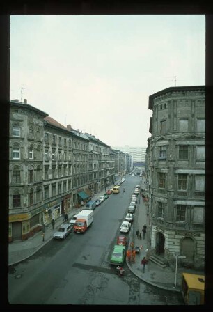 Diapositive: Naunynstraße, Adalbertstraße, 1983