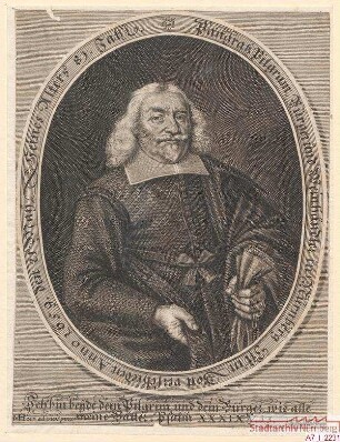 Pangraz Pilgram, Bürger und Weinhändler in Nürnberg; gest. 21. Mai 1659